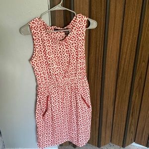Printed Flamingo Pink Dress